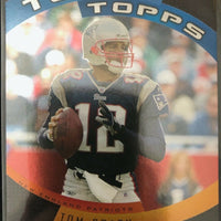2005 Topps Total Topps Series Insert Set with Tom Brady, Peyton Manning and Brett Favre Plus