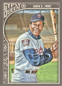 Minnesota Twins 2015 Topps GYPSY QUEEN Series Basic 6 Card Team Set with Rod Carew and Joe Mauer Plus