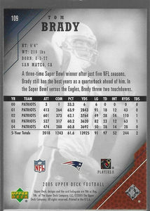 2005 Upper Deck Football Complete Mint 275 Card Set with Short Printed Star Rookies including Aaron Rodgers #202