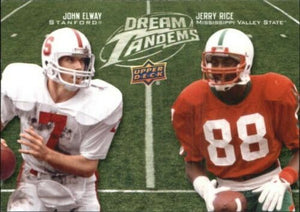 2011 Upper Deck Football Dream Tandems Set with Rookies and Hall Of Famers!