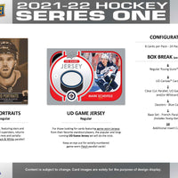 2021 2022 Upper Deck Hockey Series One Blaster Box