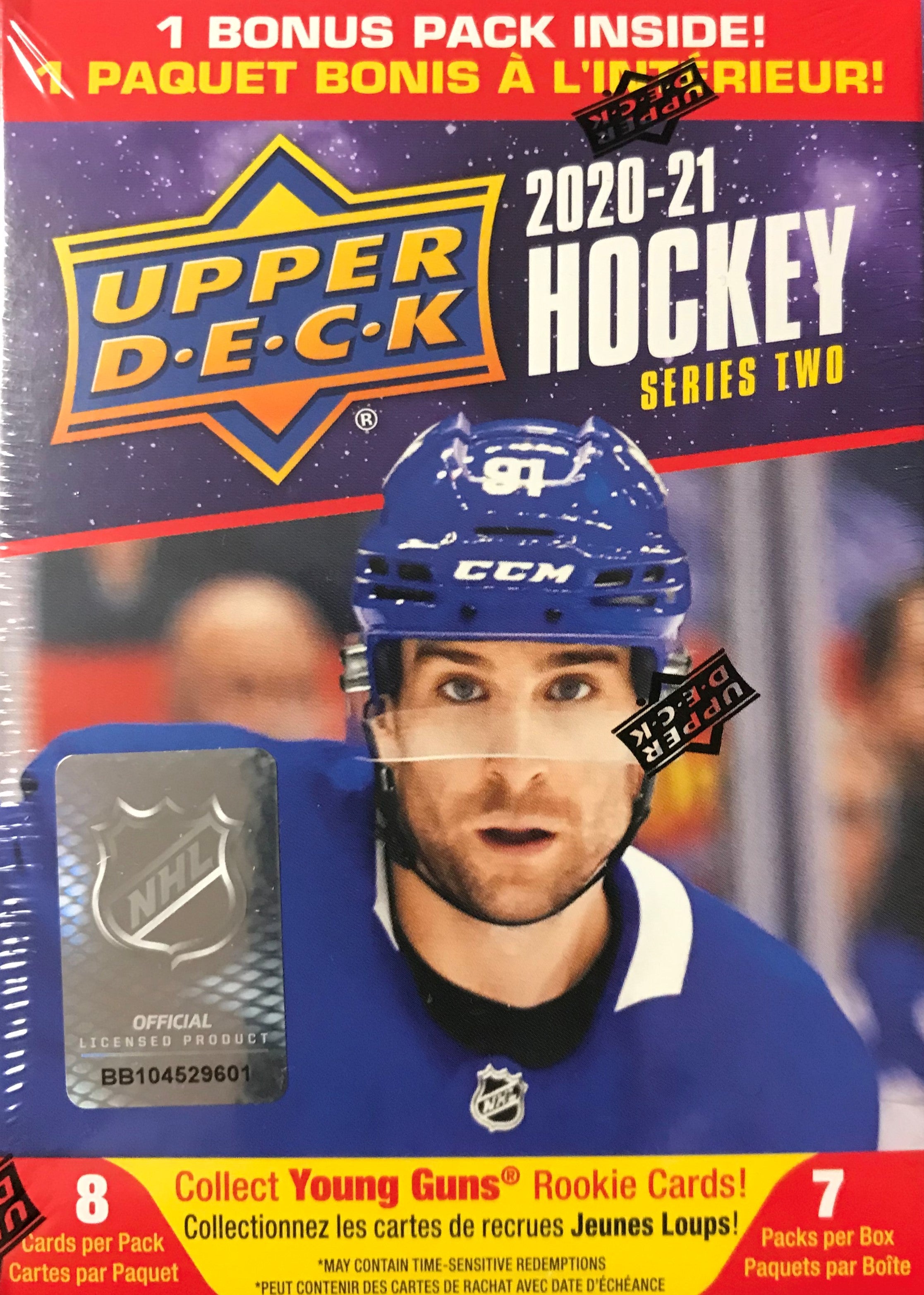 Upper Deck Series 2: 2020-21 Hockey Blaster Box