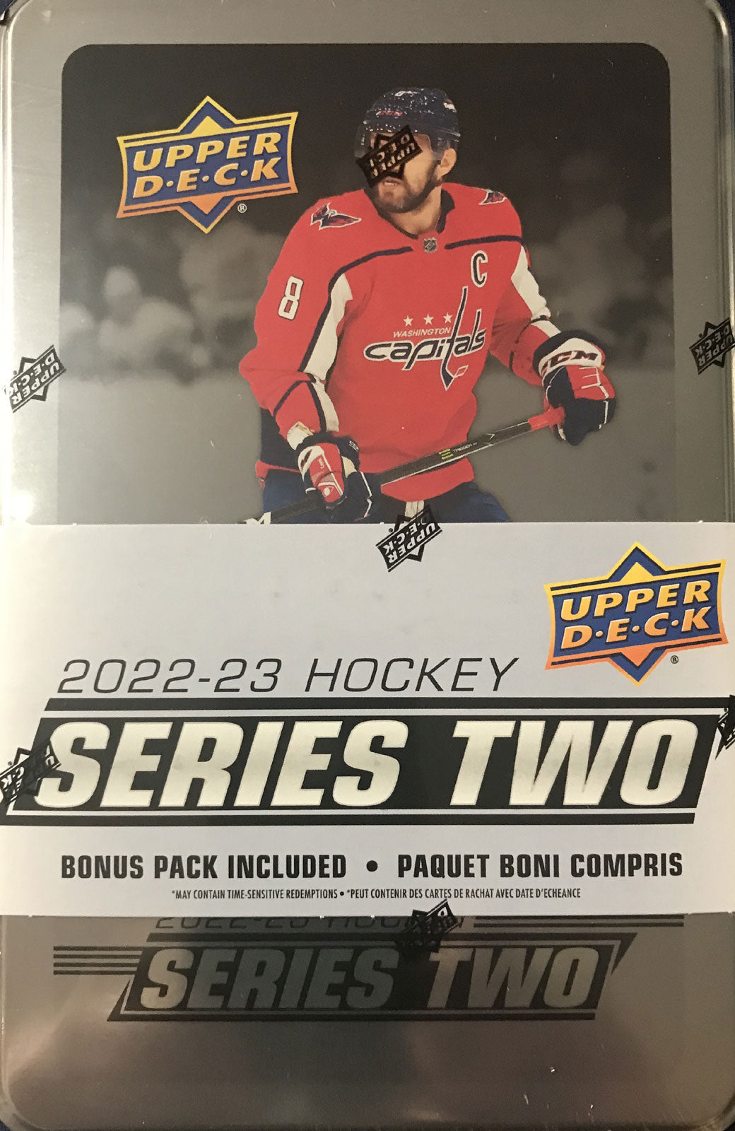 2022 2023 Upper Deck Hockey Series Two Factory Sealed Unopened TIN wit The Strictly Mint Card Co