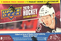 20 Box Sealed CASE of 2020 2021 Upper Deck Hockey EXTENDED Series Blaster Boxes

