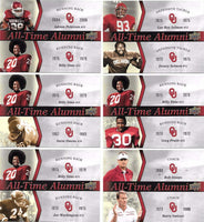 2011 Upper Deck Oklahoma Sooners Complete Mint Set PLUS Inserts with Adrian Peterson, Sam Bradford, Bosworth+
