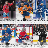 2018 2019 Upper Deck Hockey Complete Mint Basic Series 1 and 2 400 Card Set