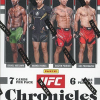 2022 Panini UFC Chronicles Factory Sealed Blaster Box with Possible EXCLUSIVE Red Autograph Parallels