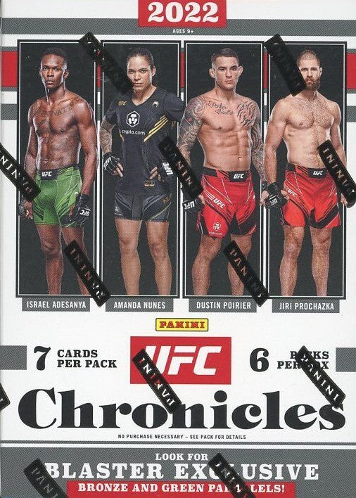 2022 Panini UFC Chronicles Factory Sealed Blaster Box with Possible EXCLUSIVE Red Autograph Parallels