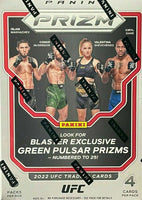 2022 UFC Panini PRIZM Factory Sealed Blaster Box with Possible Retail EXCLUSIVE Green Prizms
