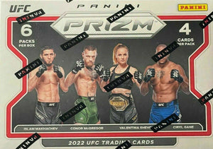 2022 UFC Panini PRIZM Factory Sealed Blaster Box with Possible Retail EXCLUSIVE Green Prizms