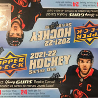 2021 2022 Series One Factory Sealed Unopened Retail Box of 24 Packs with Young Guns Rookies