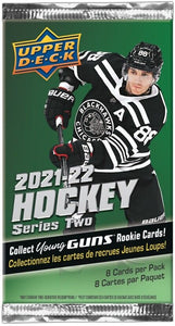 2021 2022 Series Two Factory Sealed Unopened Retail Box of 24 Packs with Young Guns Rookies