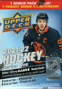 20 Box Sealed CASE of 2021 2022 Upper Deck Series One Hockey Blaster Boxes