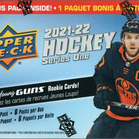 2021 2022 Upper Deck Hockey Series One Blaster Box