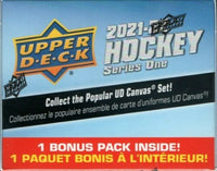 2021 2022 Upper Deck Hockey Series One Blaster Box
