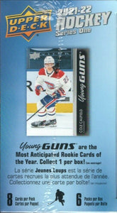 2021 2022 Upper Deck Hockey Series One Blaster Box