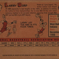 Larry Bird 2008 2009 Topps 1958-59 Variations Series Mint Card #172