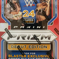 2022 WWE Panini PRIZM Factory Sealed Blaster Box with Possible Retail EXCLUSIVE Green Prizms
