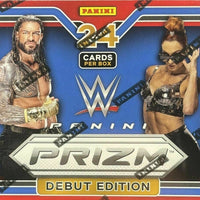 2022 WWE Panini PRIZM Factory Sealed Blaster Box with Possible Retail EXCLUSIVE Green Prizms