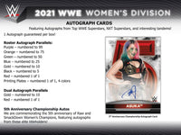 2021 Topps WWE WOMEN's Division Hobby Edition Sealed Box with One Autographed Card
