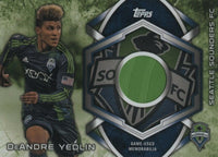 DeAndre Yedlin 2014 Topps MLS Soccer Relic Jersey Mint Card #KIT-DY
