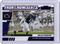 Micah Parsons 2021 Panini Contenders Draft Picks Front Row Seats PURPLE Series Mint ROOKIE Card #3
