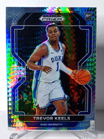 Trevor Keels 2022 2023 Panini Prizm Draft Picks Hyper Prizm Series Mint Rookie Card #85
