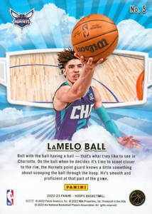 LaMelo Ball 2022 2023 Panini Hoops Skyview Series Mint Card #5