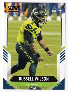 Russell Wilson 2021 Panini Score Series Mint Card #266