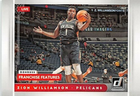 Zion Williamson 2021 2022 Panini Donruss Franchise Features Series Mint Card #22
