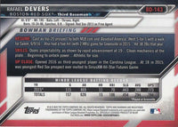 2016 Bowman Draft Baseball 200 Card Set Featuring Rafael Devers, Pete Alonso and Bo Bichette PLUS
