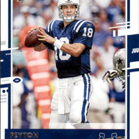 Peyton Manning 2020 Donruss Series Mint Card #125