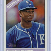 Yordano Ventura 2015 Topps Heritage Series Mint SHORTPRINT Card #479