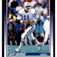 Jeff George 1990 Score Supplemental Series Mint Card #78T