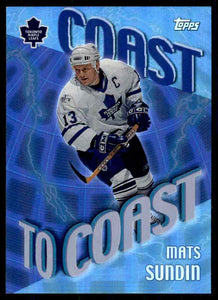 Mats Sundin 2002 2003 Topps Coast to Coast Card #CC4