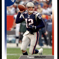 Tom Brady 2005 Topps Total Checklist Series Mint Card #TC19