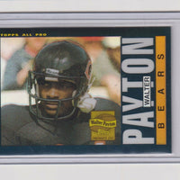 Walter Payton 2001 Topps Archives 1985 Reprint Mint Card #33