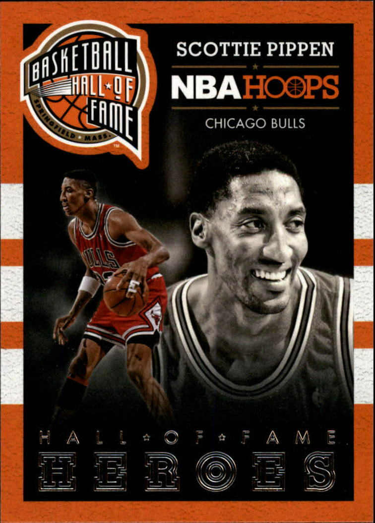 Scottie Pippen 2013 2014 Hoops Hall of Fame Heroes Series Mint