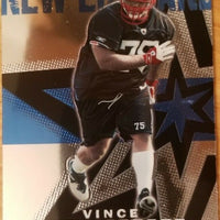 Vince Wilfork 2004 Topps Finest Series Mint ROOKIE Card  #86