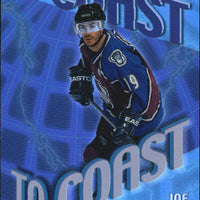 Joe Sakic 2002 2003 Topps Coast to Coast Card #CC9