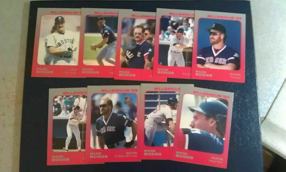 Wade Boggs 1992 Star Company Millennium Series Complete Mint Set. 750 MADE.