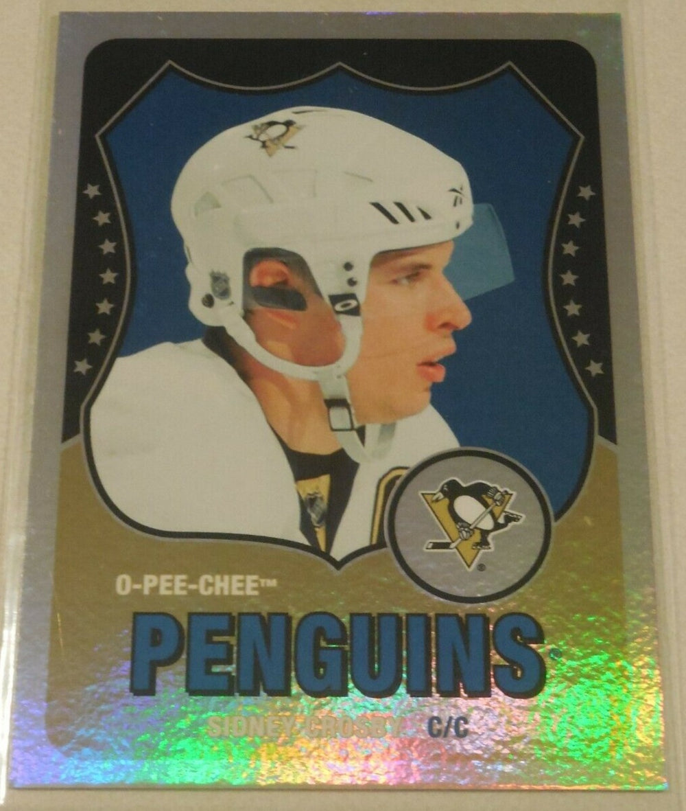 Sidney Crosby 2010 2011 O-Pee-Chee Retro RAINBOW Version Card #8