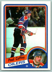 Paul Coffey 1984 1985 Topps Card #50