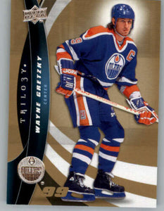 Wayne Gretzky 2009 2010 Upper Deck Trilogy Card #99