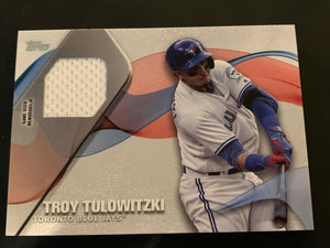 Troy Tulowitzki 2017 Topps Major League Materials Game Used Jersey #MLMTT