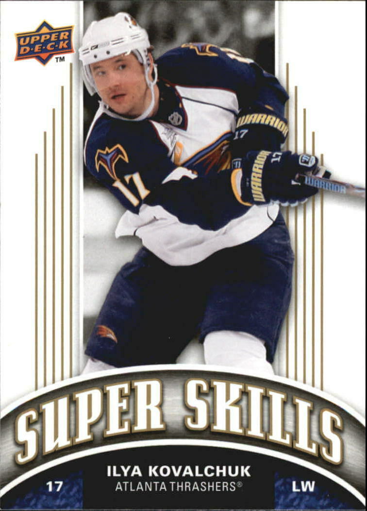 Ilya Kovalchuk 2008 2009 Upper Deck Super Skills Card #SS7
