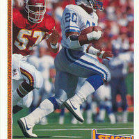 Barry Sanders 1991 Upper Deck Season Leaders Series Mint Card #401