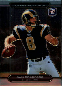 Sam Bradford 2010 Topps Platinum Mint ROOKIE Card #120