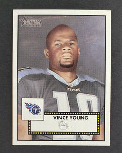 Vince Young 2006 Topps Heritage Series Mint ROOKIE Card #320