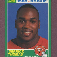 Derrick Thomas 1989 Score Series Mint ROOKIE Card #258